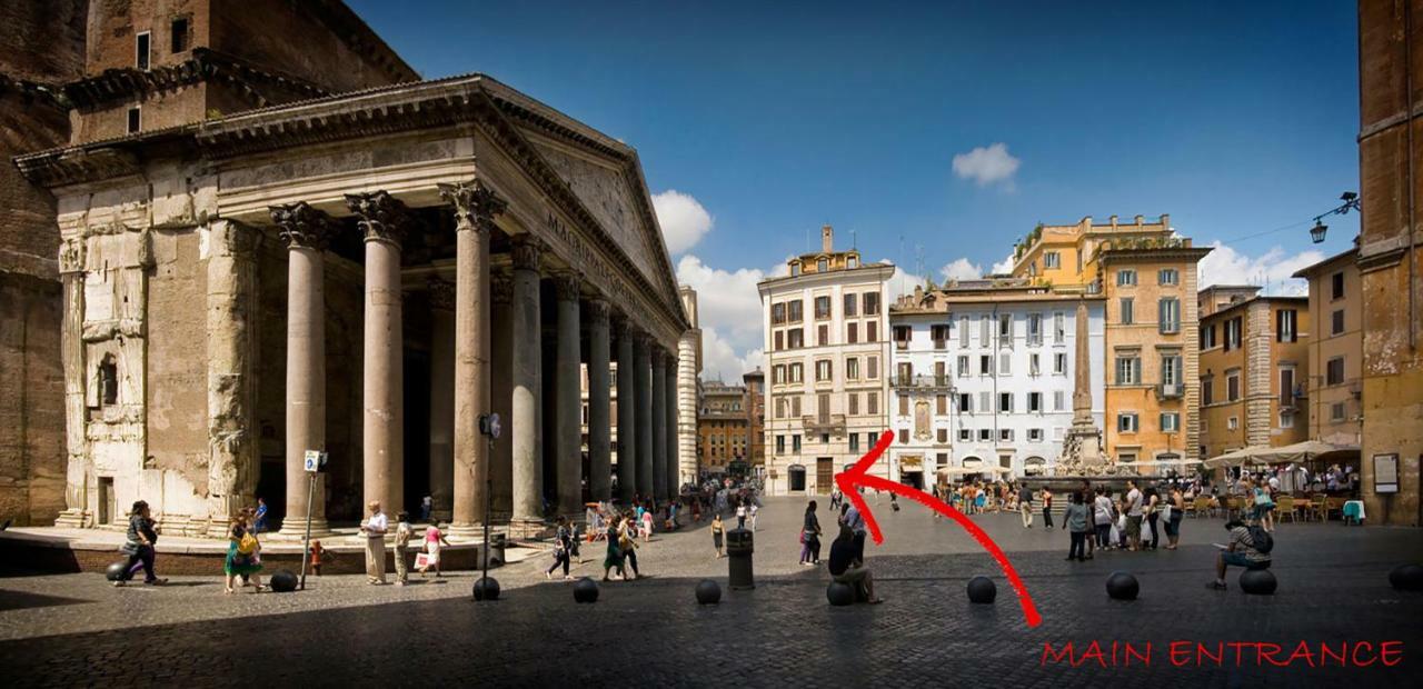Domus Rotundae Pantheon Lejlighed Rom Eksteriør billede